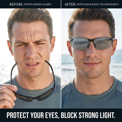 🕶️High-Tech Smart Glasses: Featuring infrared see-through capabilities, UV and blue light protection, and anti-glare/anti-reflective properties. They are dustproof and windproof, with impact-resistant, shatterproof lenses. Designed to help correct myopia