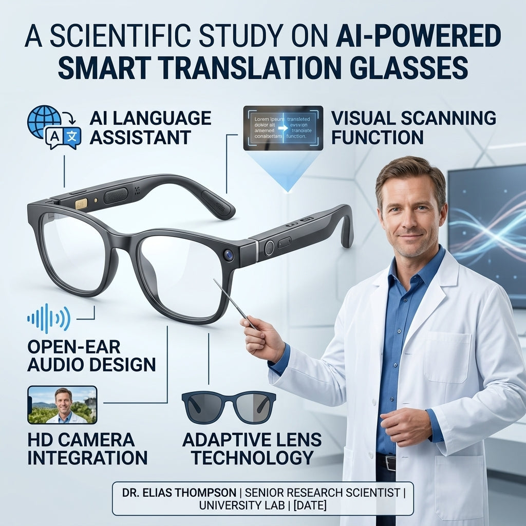 All-weather on-body AI assistant, real-time multilingual simultaneous translation, seamless cross-border communication, all-round AI recognition for everything, on-body professional recorder, hands-free calls, music playback