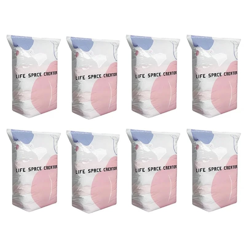 Thickened Stereoscopic No-Pump Vacuum Compression Bag