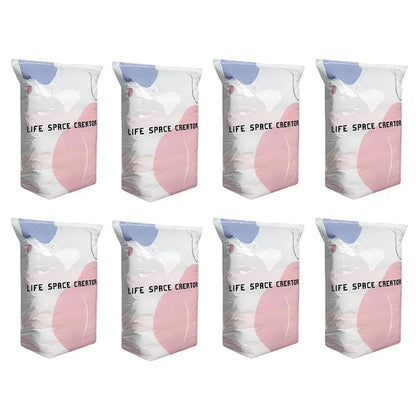 Thickened Stereoscopic No-Pump Vacuum Compression Bag