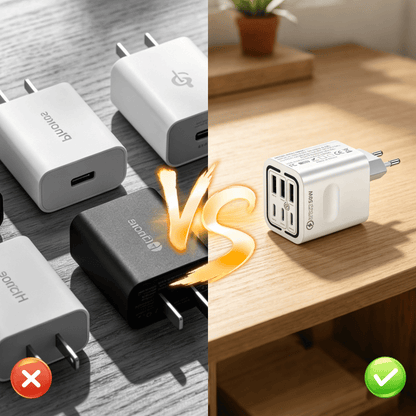 50W Multi-Port USB Fast Charger
