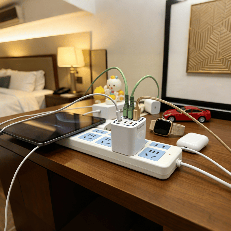 50W Multi-Port USB Fast Charger