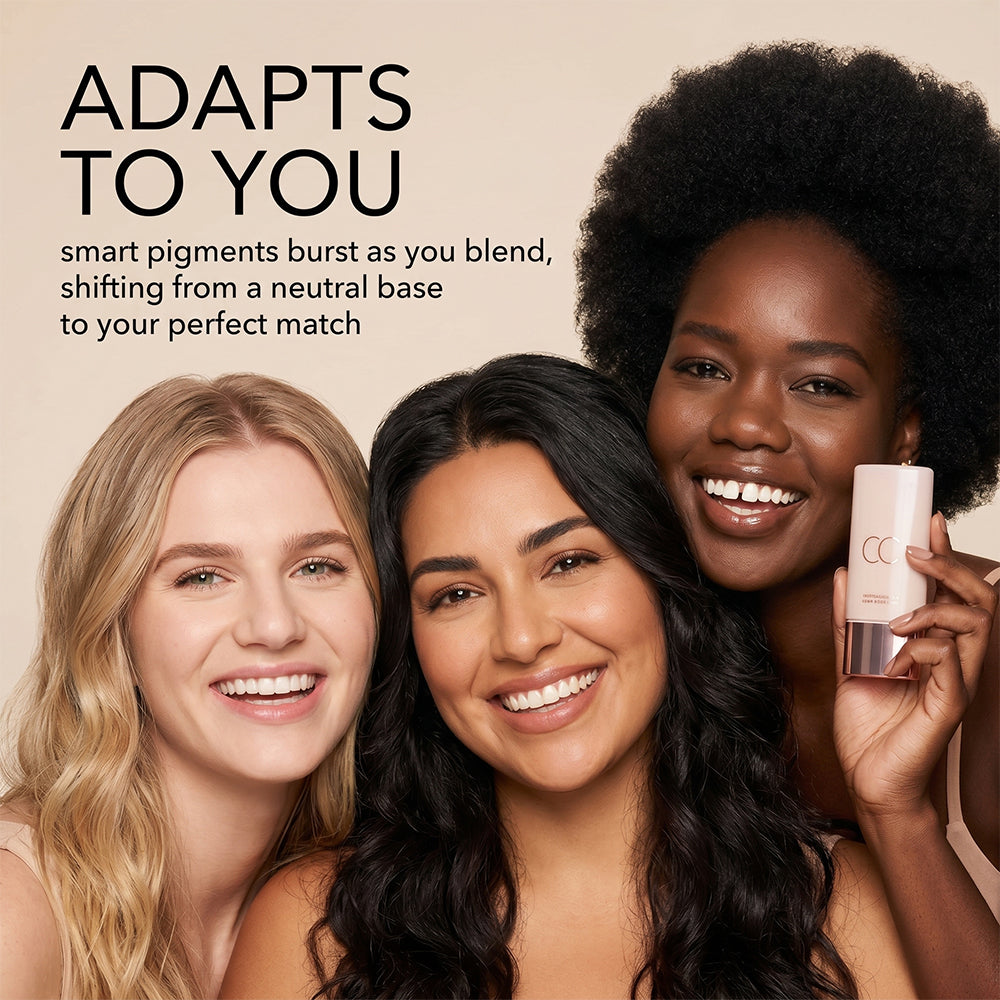 tarte CC tinted serum — Color-Correcting Tinted Serum, Color-Changing Shade-Matching Adaptisphere Technology, Lightweight Coverage, Waterproof, 16HR Wear, vegan & cruelty-free, light