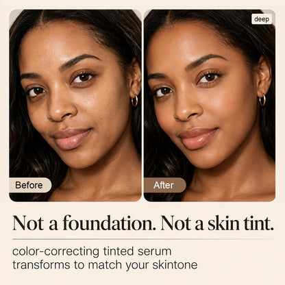 tarte CC tinted serum — Color-Correcting Tinted Serum, Color-Changing Shade-Matching Adaptisphere Technology, Lightweight Coverage, Waterproof, 16HR Wear, vegan & cruelty-free, light