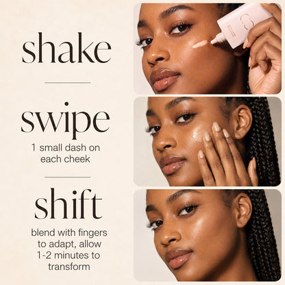 tarte CC tinted serum — Color-Correcting Tinted Serum, Color-Changing Shade-Matching Adaptisphere Technology, Lightweight Coverage, Waterproof, 16HR Wear, vegan & cruelty-free, light
