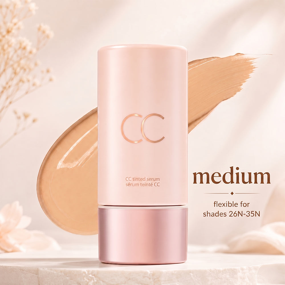 tarte CC tinted serum — Color-Correcting Tinted Serum, Color-Changing Shade-Matching Adaptisphere Technology, Lightweight Coverage, Waterproof, 16HR Wear, vegan & cruelty-free, light