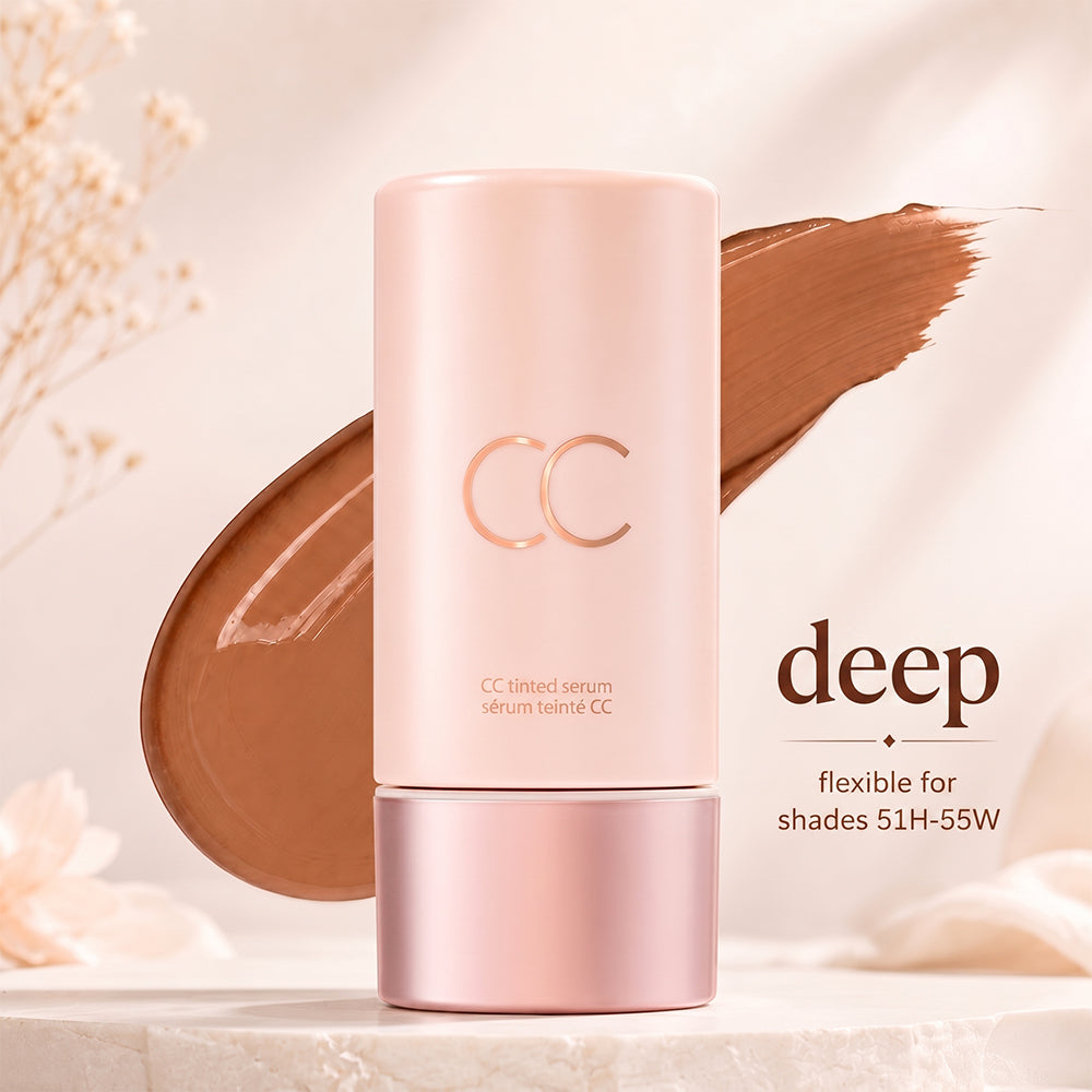 tarte CC tinted serum — Color-Correcting Tinted Serum, Color-Changing Shade-Matching Adaptisphere Technology, Lightweight Coverage, Waterproof, 16HR Wear, vegan & cruelty-free, light