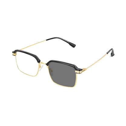 🔥Limited Time 50% OFF! Elegant Photochromic Reading Glasses, Anti-Fatigue HD Lens Business Eyewear for Middle-aged