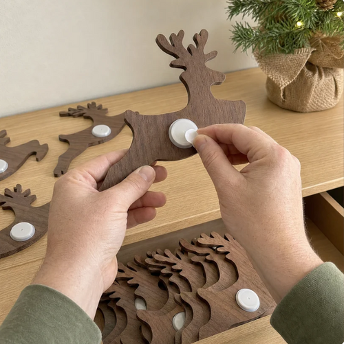 Press On Reindeer light