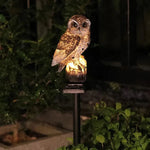 Solar Owl Pathway Light