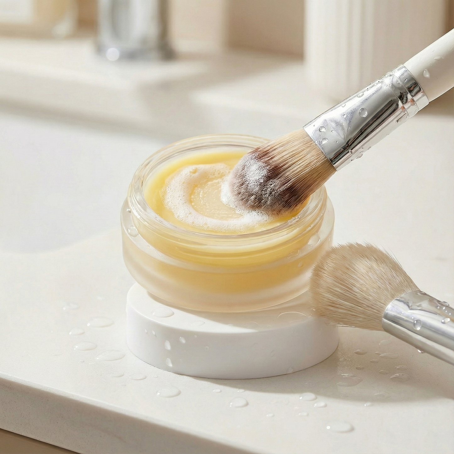 The Organic makeup Brush Cleanser