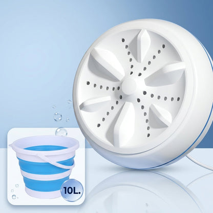 Small But Powerful, Portable Washer Perfect for Apartments & Trips