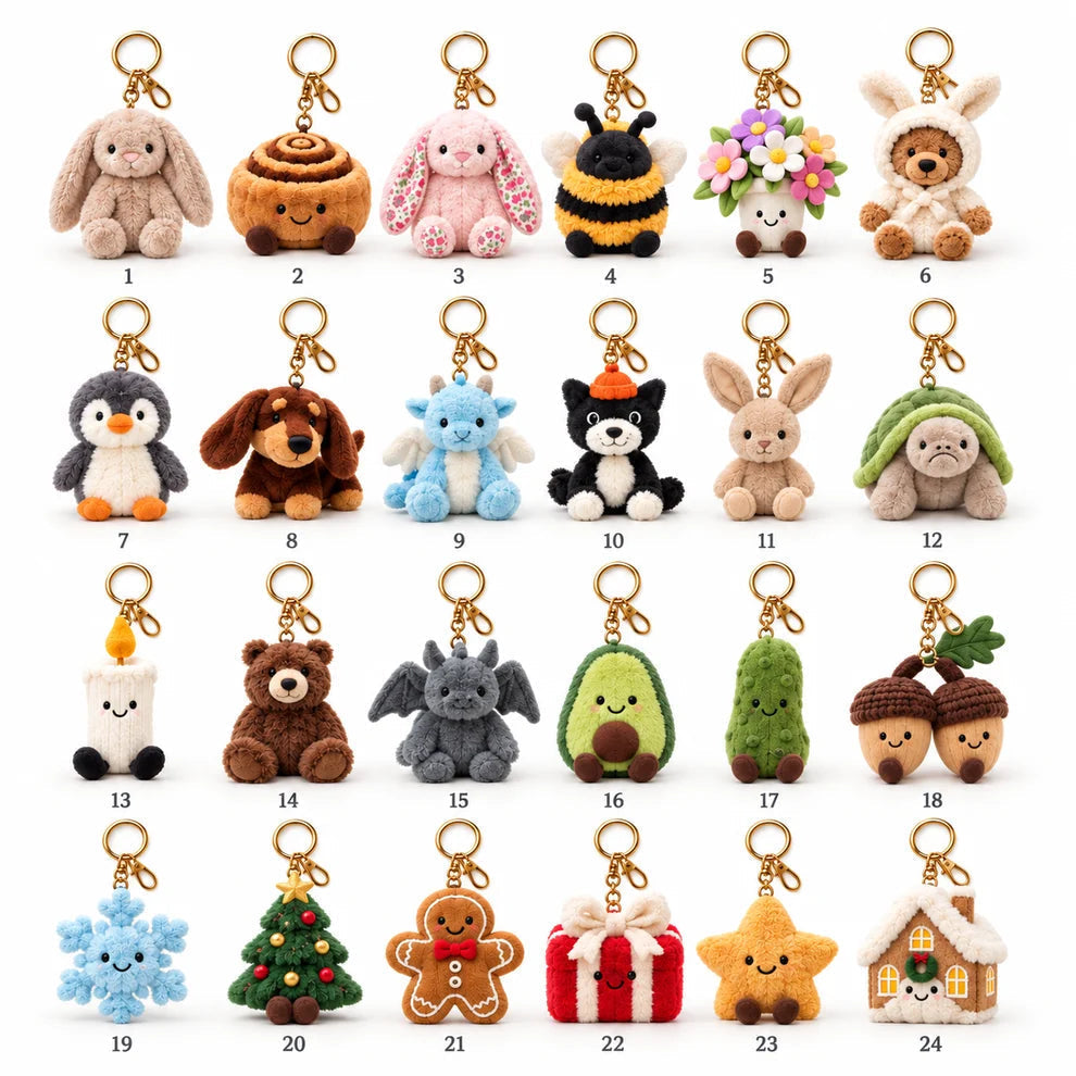 Jelly Countdown 24-Day Plush Advent Calendar