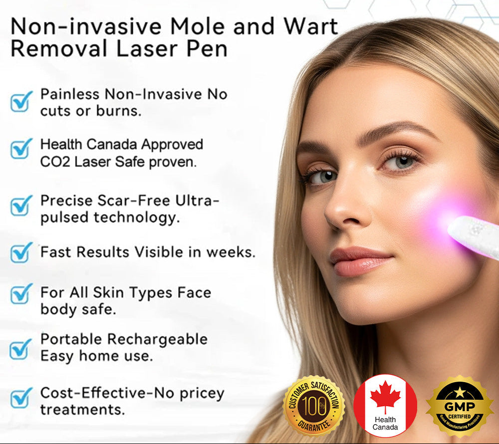 💞All-in-One CO₂ Laser Eraser Pen | Removes Moles, Warts, Skin Flaws & Pigmentation