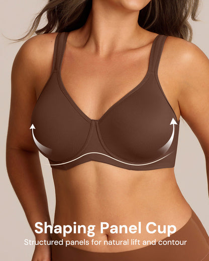Smoothing Minimizer Bra for Full Coverage Support