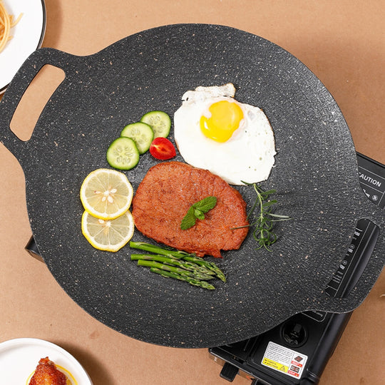 Antihaft-Stein-Grillpfanne