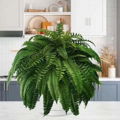 🔥 Mother’s Day Flash Sale 🌱 UV Resistant Ferns Artificial Plants Large for Planters, Office & Home Decor, Outdoor & Indoor