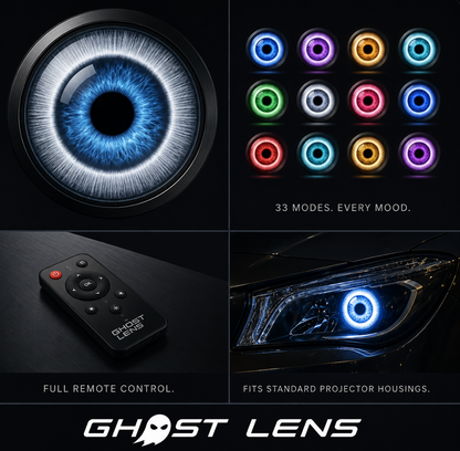 GhostLens Demon Eye LED Headlight Kit