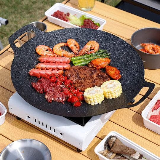 Antihaft-Stein-Grillpfanne
