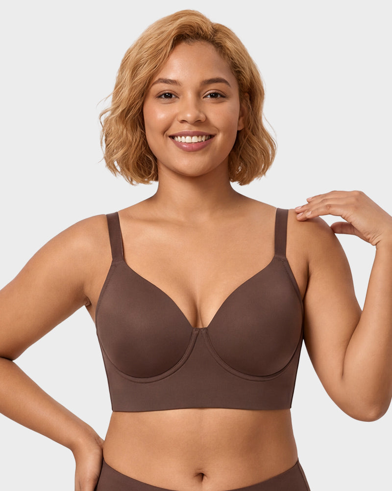 Seamless Lift Minimizer Bra