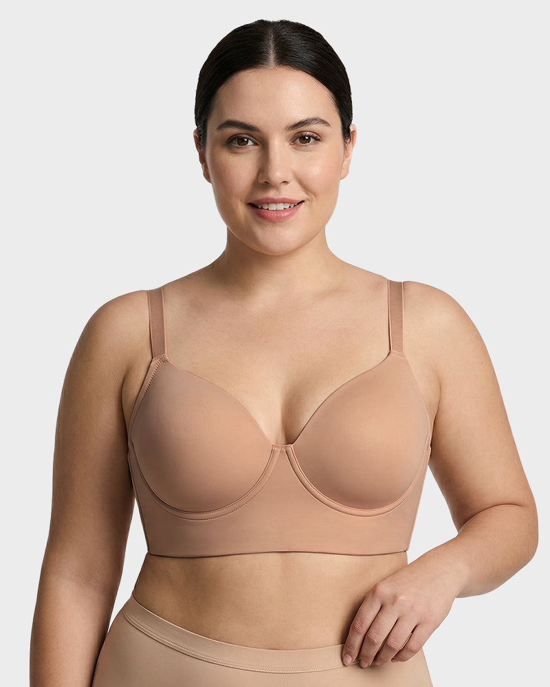 Seamless Lift Minimizer Bra