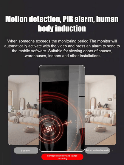 🔥[Upgraded ultra-invisible] No-plug camera🔥