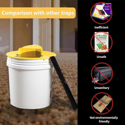 Bucket Lid Mouse Trap