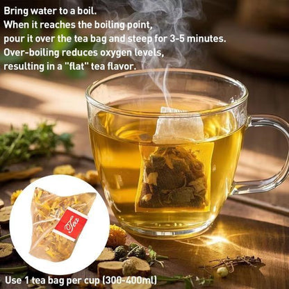 🔥Nature Chicory and Gardenia Honeysuckle Liquorice Herbal Tea