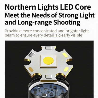 🔦 Rechargeable Outdoor Long-Range Ultra-Bright Laser Flashlight