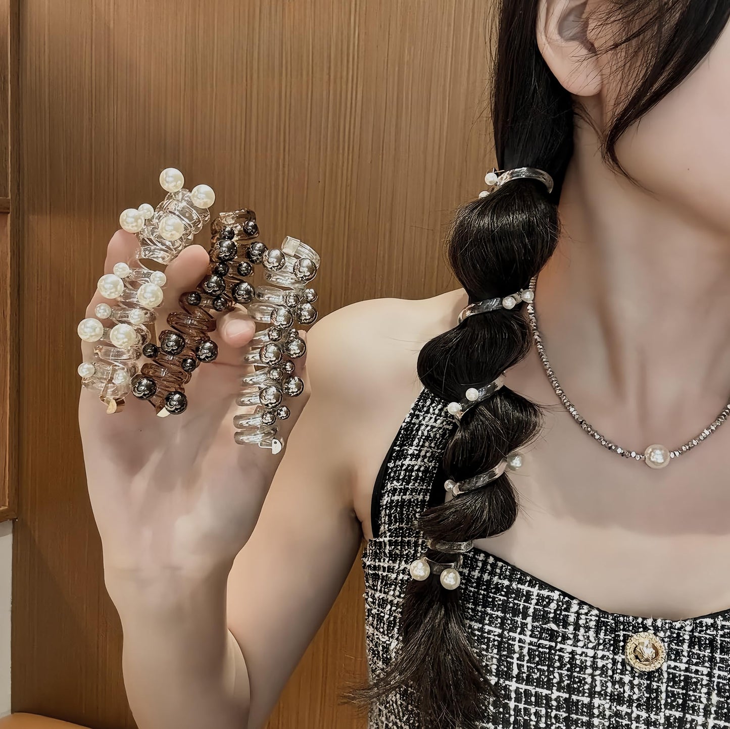 🎉🎁No Damage Soft Elastic Spiral Hair Ties