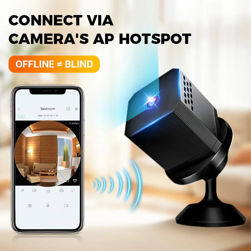 🔥New Hot Selling❤️‍🔥 Mini Smart HD Night Vision Security Camera