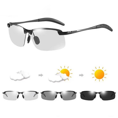 Unisex Fashion Polarized Sunglasses, UV400 Anti Blue Light Sun Glasses for Photography Hiking Beach Outdoo