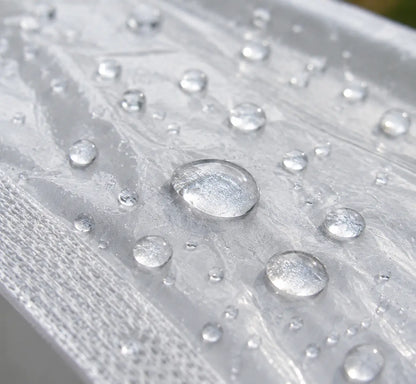 🌧️ RainShield Pro Transparent Waterproof Tarp – Heavy-Duty Outdoor Cover with Secure Grommets