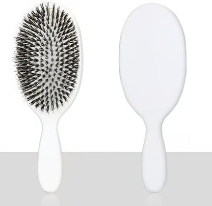 Viral World-Famous 5x Sold Out Paddle Brush - Smoother, Stronger, Shinier Hair - Boar Bristle Brush with Nylon Bristles and Microsphere Massaging Tips