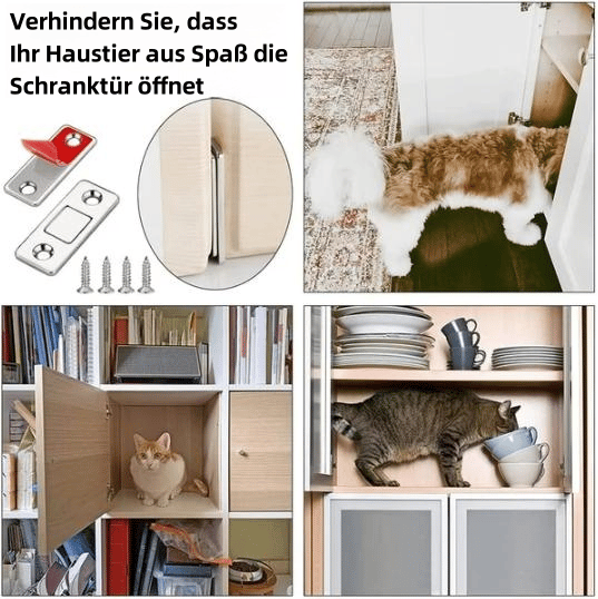 | Ultradünne Unsichtbare Schranktürmagnete (4er-Satz)