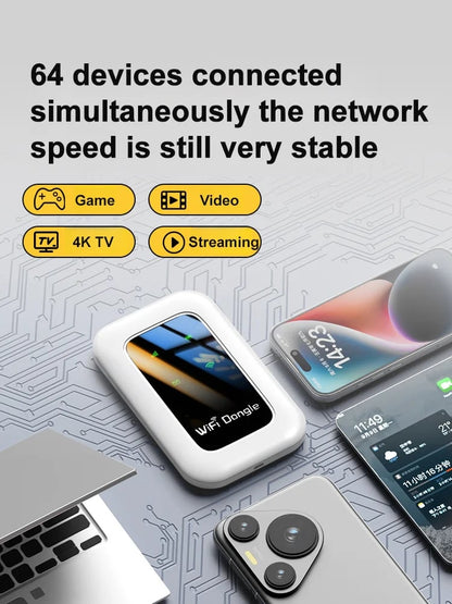 [Power on and use] All-network portable wifi
