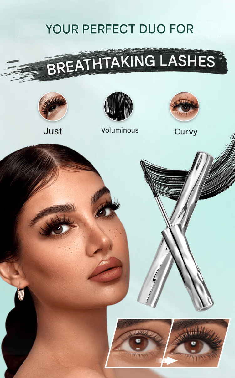 🎁Ultimate mascara set for lengthening and curling