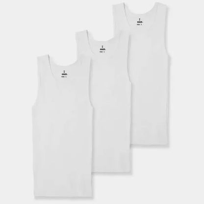Haus | Premium Ultra-Soft Cotton Fitted Tanks 3 Pack / 6 Pack