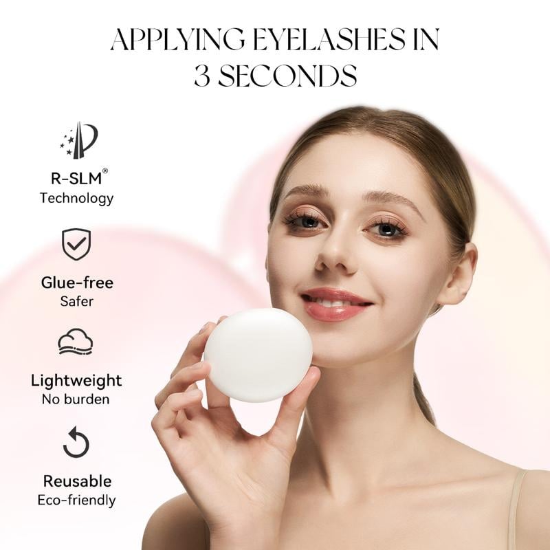 Soft Magnetic Eyelashes All-in-One Box, Reusable