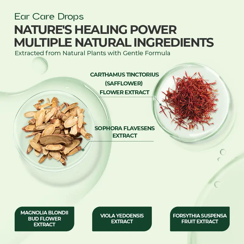 Ear Care Drops – Plant-Based Formula | FDA-Registered