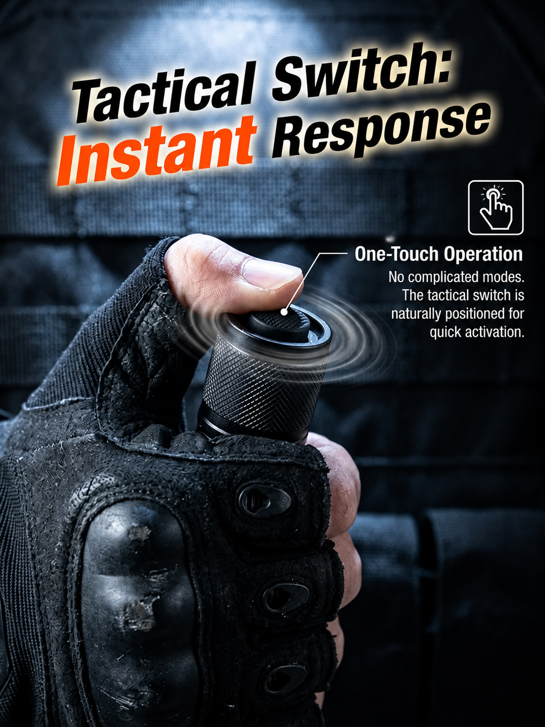 Ultra Bright Tactical Zoom Flashlight