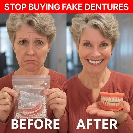 ⏰ Premium Custom Denture Set 🦷— Today's Special Offer | 😀Smile with Confidence|Buy 2 Get 1 Free