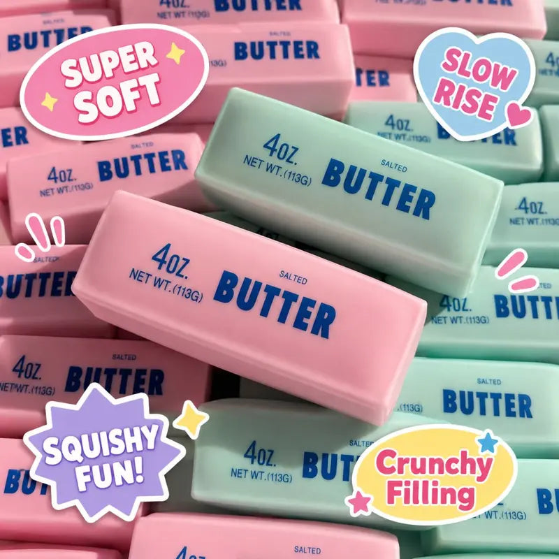 Crunchy Butter Squishy ASMR Sensory Toy