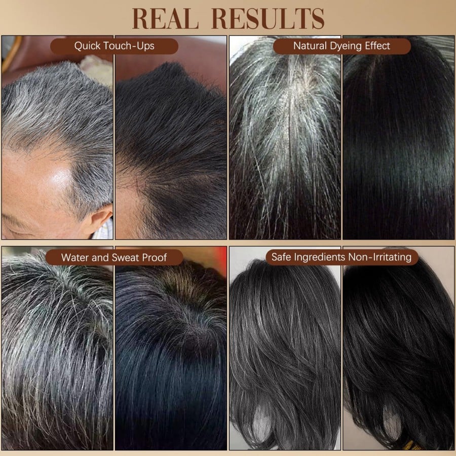 🔥👍🏻Portable Hair Dye Comb for Gray Hair Coverage
