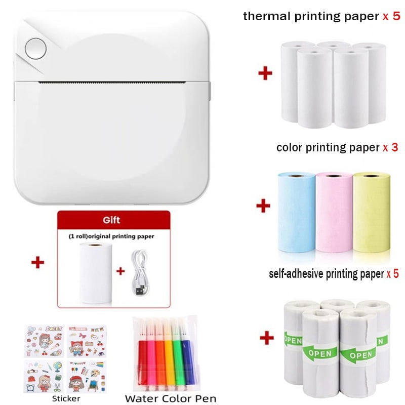 🌈Christmas Hot Sale 49% OFF - Portable Mini Printer