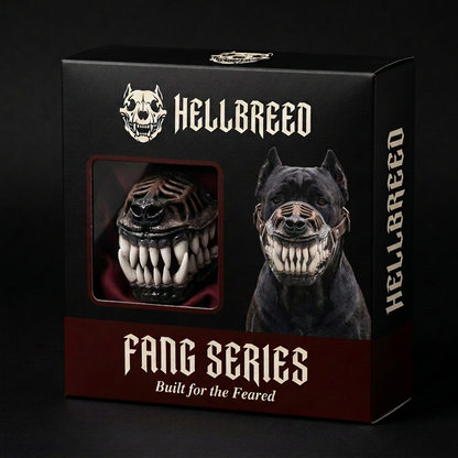 😈 Hellbreed Fang Dog Muzzle | Terrifying Look For Large Dogs 🐕