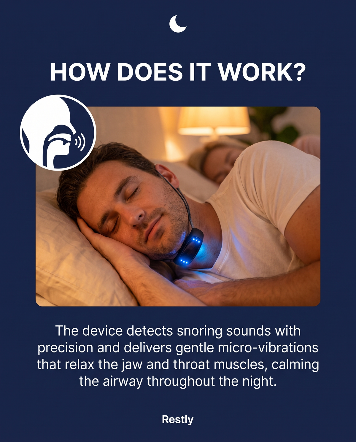 Restly Smart Anti-Snoring Device