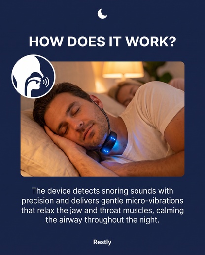 Restly Smart Anti-Snoring Device