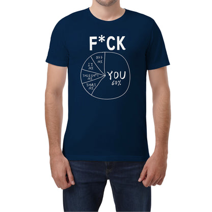 🔥Hot Sale Funny Meme Pie Chart Sarcastic T-Shirt, Comfort Soft Cotton Streetwear Graphic Tee Multiple Colors