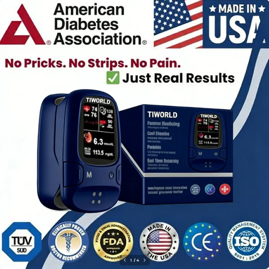 🔥Ends Today: 75% OFF!  Develops Newly Launched Non-Invasive Smart Glucose Meter 🔥made in the USA🔥🔥Limited stock available!🔥